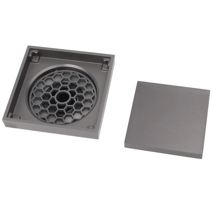 Drain De Douche Carré Signature Hardware Carmen – Laiton Poli 6″ – Neuf En Boîte (boîte Abîmée)