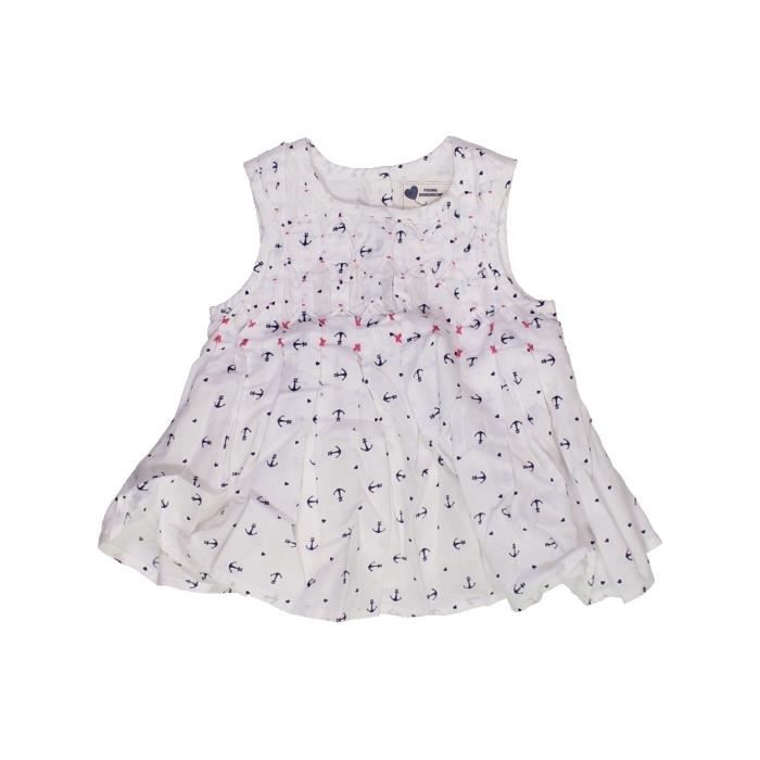Blouse Manches Courtes Bebe Fille Primark 18 Mois Blanc Ete Vetement Bebe Blanc Blanc Cdiscount Pret A Porter