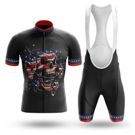 Ensemble de Vêtement Cycliste Homme - Maillot Manches Courtes