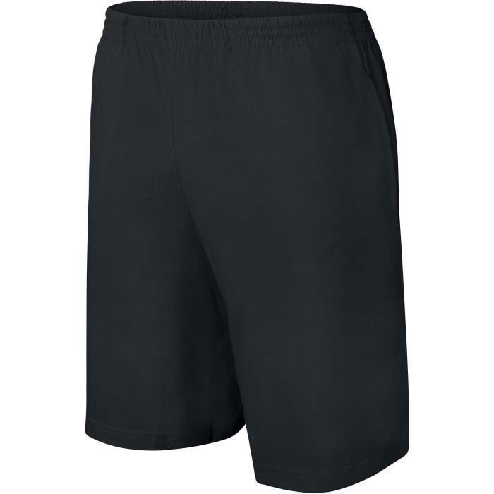 Short jersey Proact Sport - Homme - Noir - Multisport Short jersey Proact Sport - Homme - Noir - Multisport