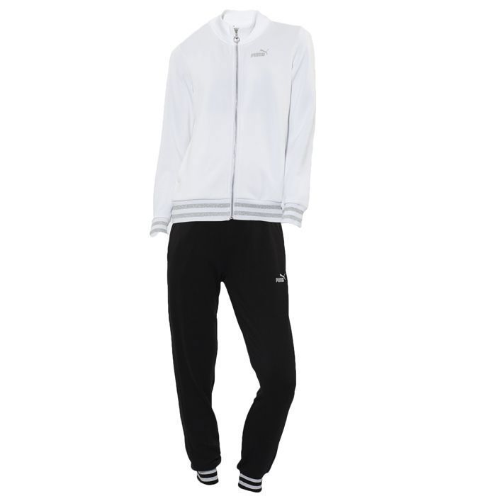 Puma Survêtement pour Femme Core Full-Zip Blanc 847607-02 Blanc - Cdiscount  Prêt-à-Porter
