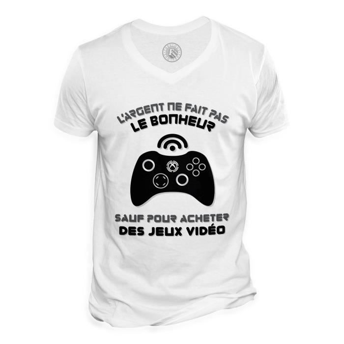 T shirt jeux video deals
