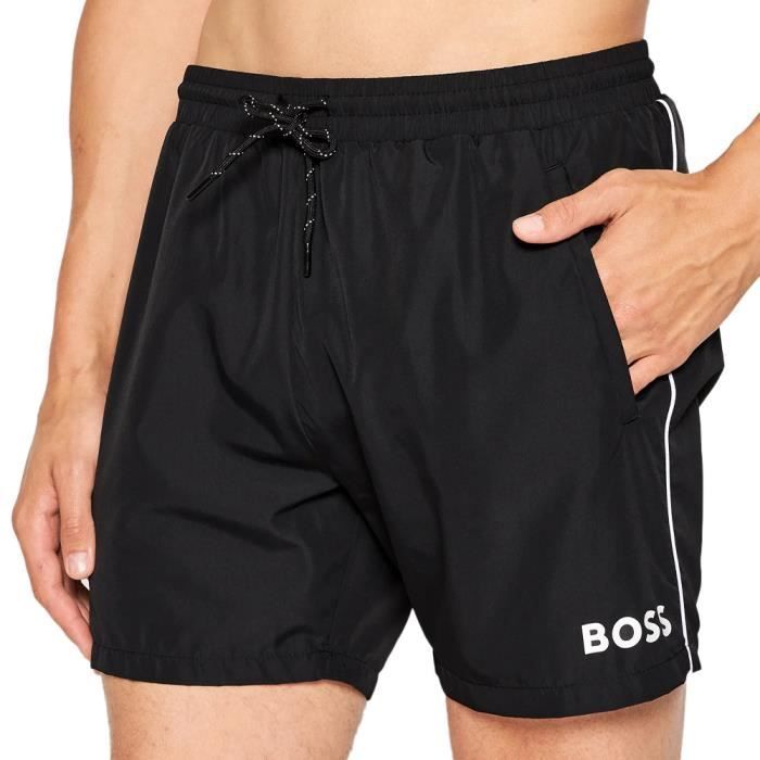 Short de bain Noir Homme Hugo Boss Starfish