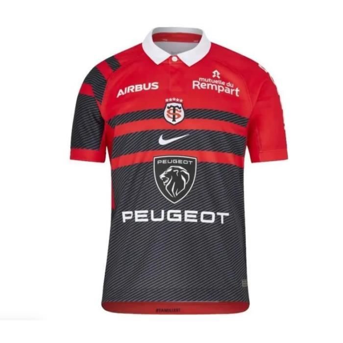 Maillot Rugby Stade Toulousain Domicile 20222023 Saison Gris Rouge Cdiscount PrêtàPorter