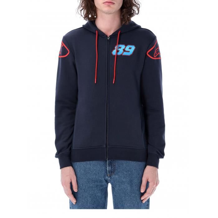 Sweatshirt Zip Jorge Martin 89 Dual Alpinestars Officiel Motogp