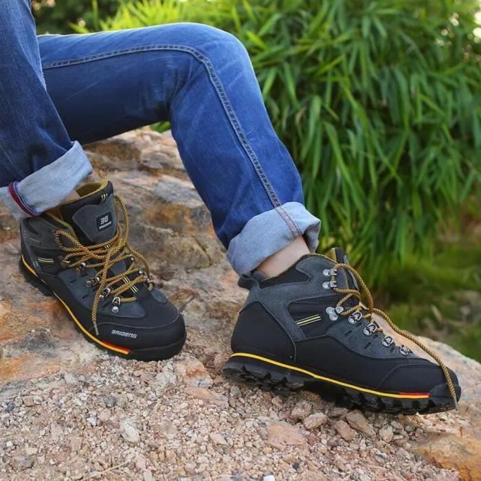 Chaussures Randonnée Ahnu Ridgecrest WP – Homme – Pointure 9 US – Rouges