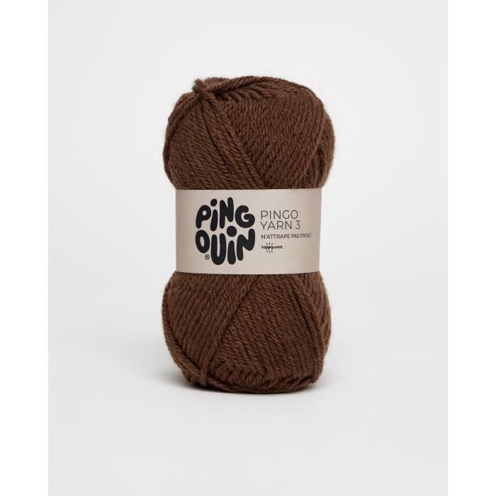 Pinguino Pingo Yarn 3 Gomitolo Lana 52g – Verde, 80% Acrilico 20% Lana, Ferri N.5