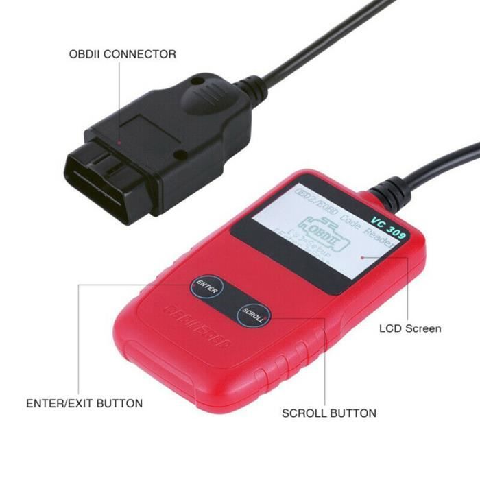 Scanner Diagnostic Moto M7 - Compatible 70+ Marques (Honda, Harley...) - Lecture Codes ABS, Réinitialisation, VIN Auto - Écran 5" - 4