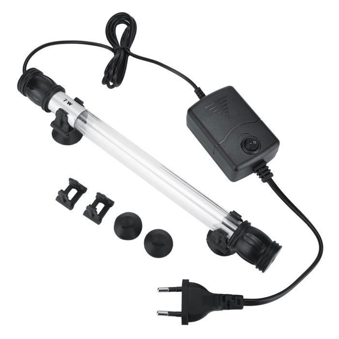 Comparer les prix de Lampe UV - SALUTUYA - Stérilisateur Aquarium - Étanche - 7W - Éclairage Bleu