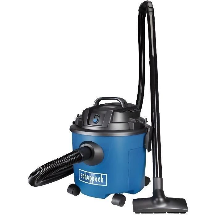 Aspirateur eau et poussière SCHEPPACH NTS16 - Capacité 16L - Fonction de soufflage