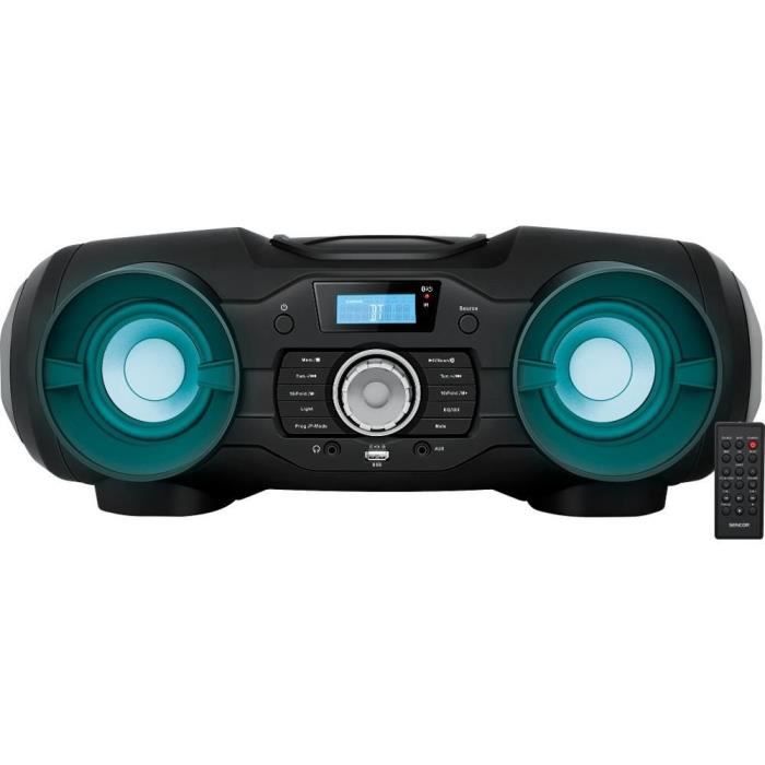 Boombox avec CD BT MP3 USB AUX et radio FM - Sencor - SPT 5800