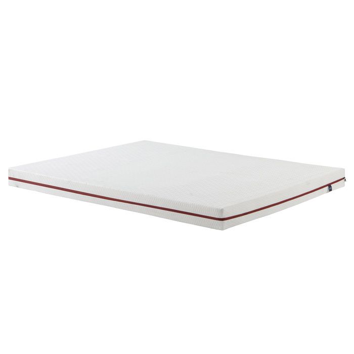 Matelas pour canapé-lit convertible 100 % latex Crépuscule 200 - SOMEO 140x190 - Blanc - Fabriqué en France - Someo