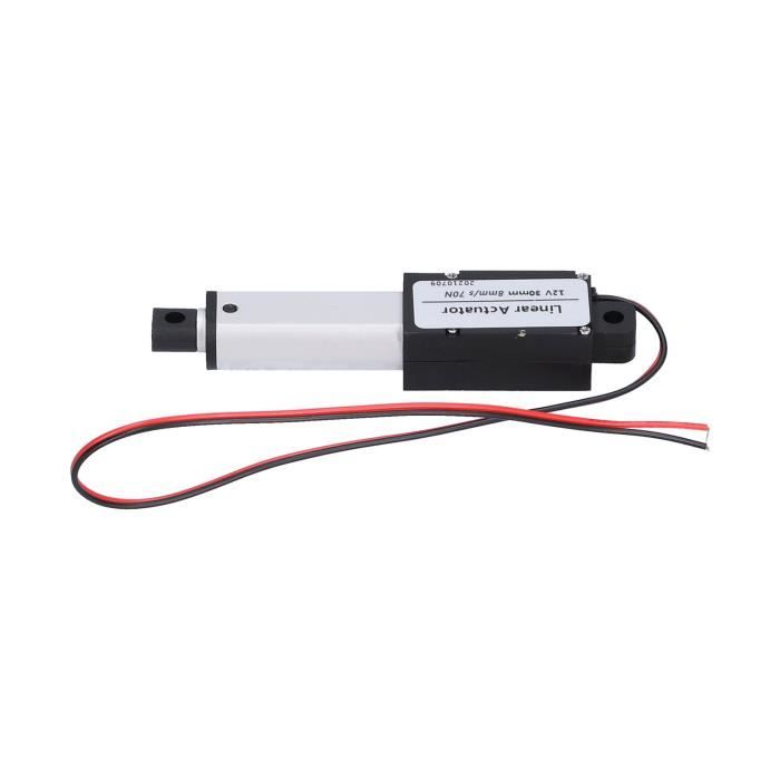 Actionneur Linéaire 12V Puissant 2000N - Course 750mm Pour Portail, Hayon, Etc.