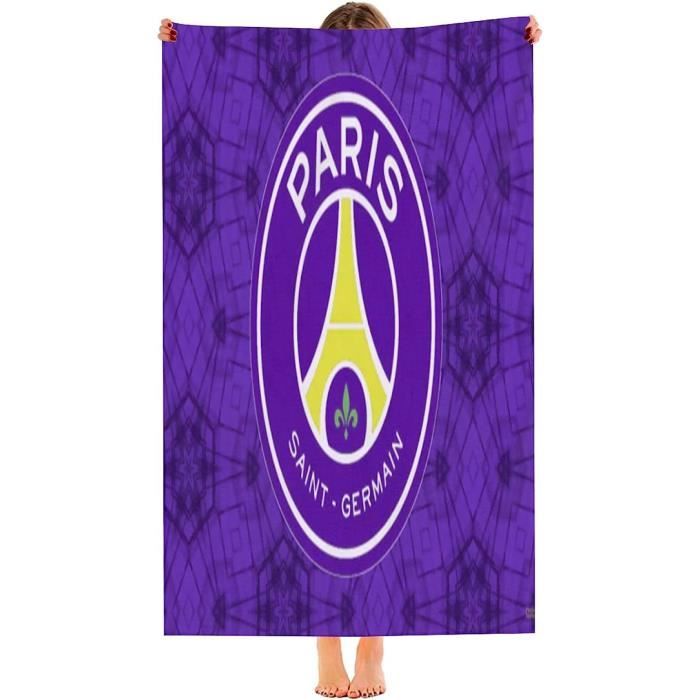 Serviette De Plage Microfibre Ronaldo - 140x70 Cm - Motif Football, Absorbe Vite, Ne Garde Pas Le Sable