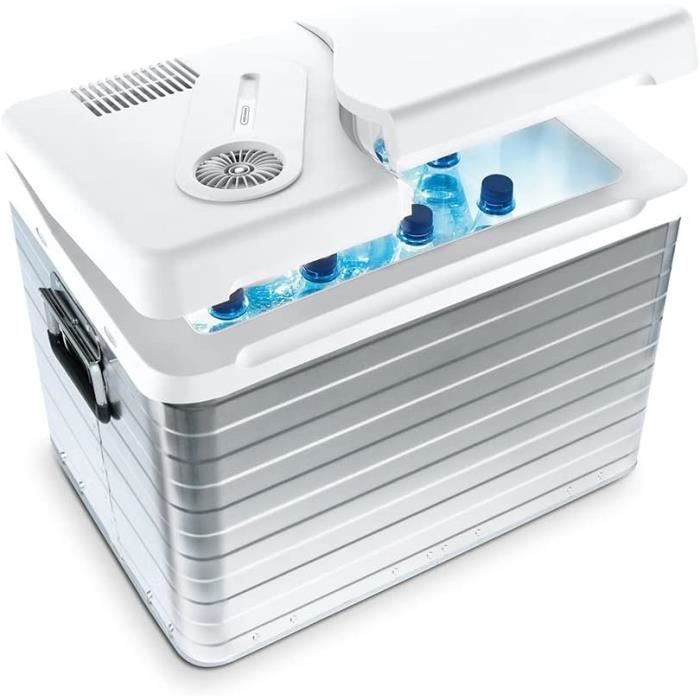 Glacière électrique Portable MT48W 48L - 12V/230V Pour Voiture, Camping, Camion