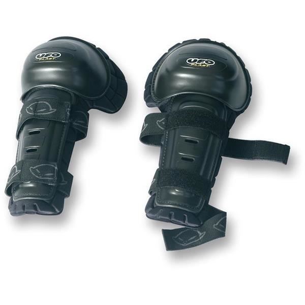 Noir WOSAWE Moto Genouill/ères S/écurit/é R/églable Prot/ège-Tibias /Équipement de Protection pour Adulte Cyclisme V/élo Patinage Racing Scooter