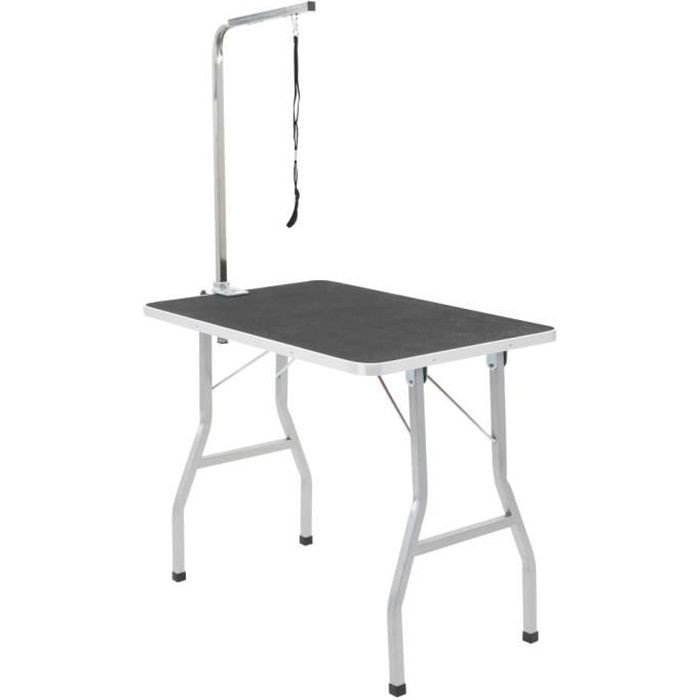 vidaXL Table ajustable chiens chats 1 potence