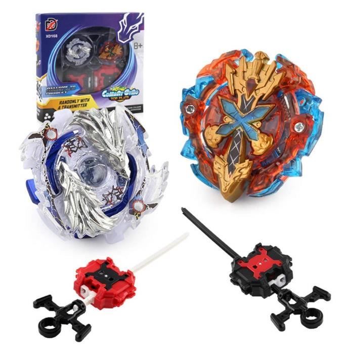 6pcs Toupie Burst Set avec 2 Lanceurs, Toupie Gyro de Combat Métal Fusion, Battle Set Jouets 6pcs Toupie Burst Set avec 2 Lanceurs, Toupie Gyro de Combat Métal Fusion, Battle Set Jouets