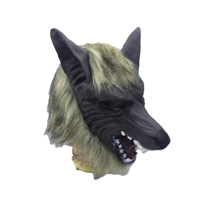Masque D’horreur En Latex Pour Halloween – Effet Réaliste, Léger Et Respirant, Pour Fêtes Et Cosplay