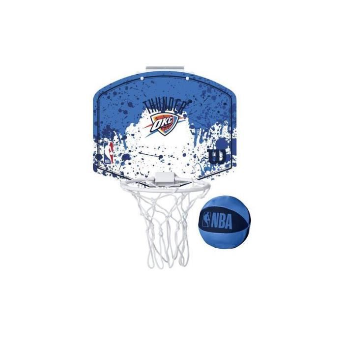 Mini Panier NBA Oklahoma City Thunder - bleu - TU