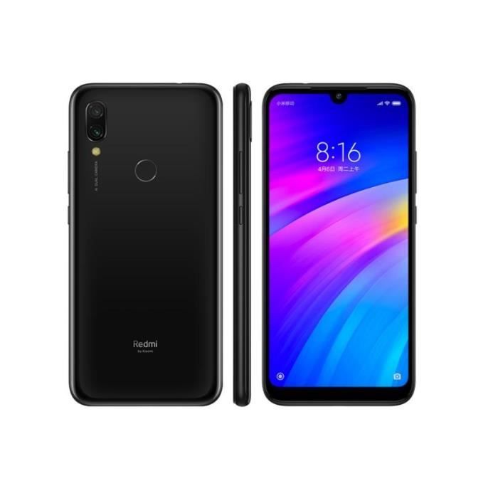 XIAOMI Redmi 7 noir 32Go