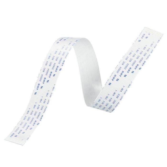 Câble Ruban Plat Flexible 1.0-20P-80-A - 80 Mm, 20 Broches, Pas 1,0 Mm - Neuf Et Fiable !