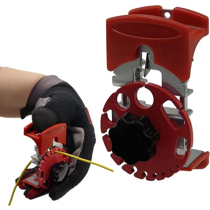 Pince de serrage et dénudeur de fil électrique YWEI Portable universel Coupe câble Rouge