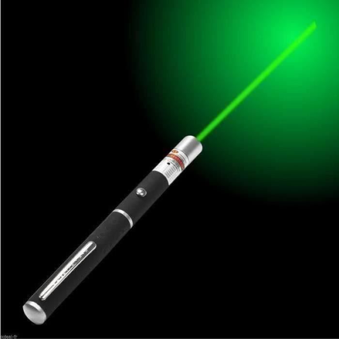 NEW STYLO POINTER POINTEUR LASER VERT GREEN VISIBLE 1mW Portee JUSQU A 5 KMS IDEE CADEAU NEUF EN STOCK ENVOI RAPIDE