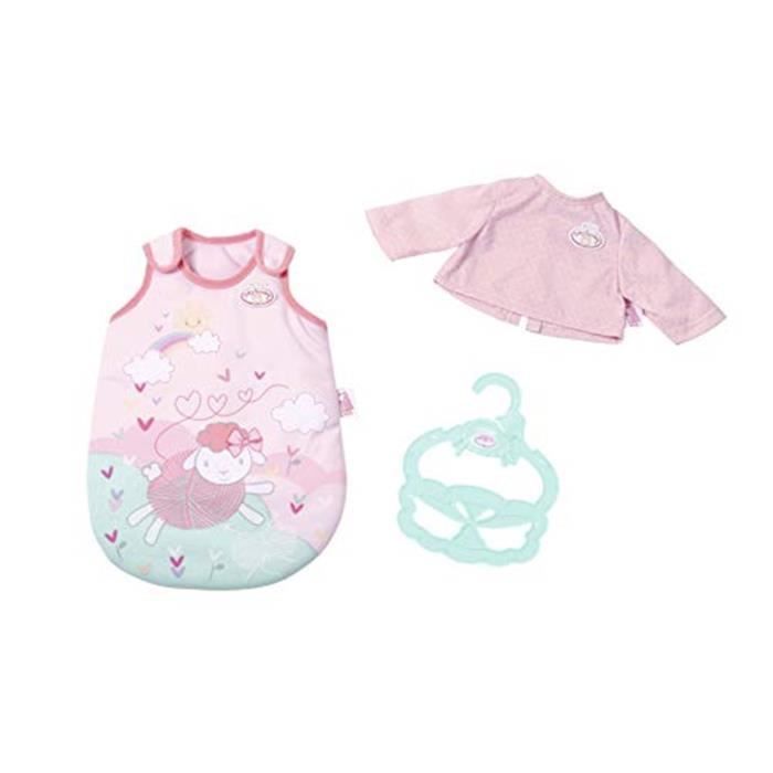 Sac de couchage Baby Annabell - ZAPF CREATION - Petit modèle - Confortable et mignon