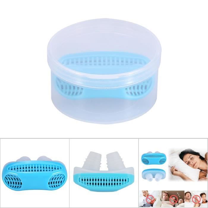 Lot De 2 Pinces Nasales Anti-ronflement Et Apnée Du Sommeil - Neuf
