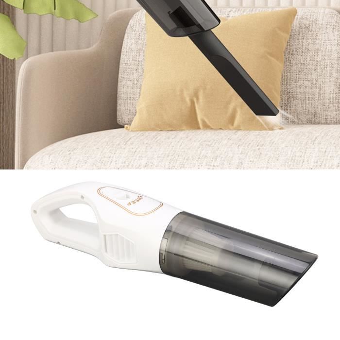 Aspirateur à main sans fil 120W haute puissance, aspirateur portable rechargeabl Aspirateur à main sans fil 120W haute puissance, aspirateur portable rechargeabl
