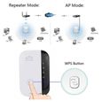 Amplificateur WiFi Repeteur Booster de signal sans fil WiFi extender 300M WLAN 802.11n/g/b-1