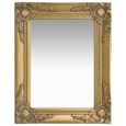 🐖🐖2179Moderne - Miroir mural style baroque pour Salon ou Salle de Bain ou Dressing Maison50x40 cm Doré-1
