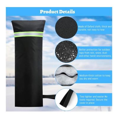Protection Gel Pour Robinet Extérieur - 2 Pièces étanches Réutilisables - Pour Jardin, Ferme, Irrigation - 10