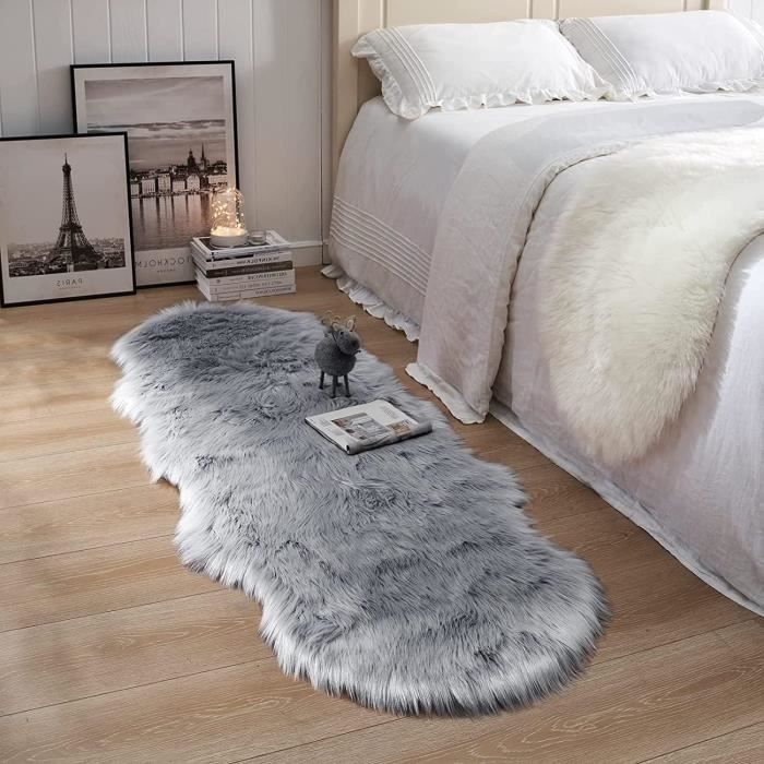 Peau de Mouton Véritable Tapis Shag Fourrure Zone Agneau Peau de Mouton Véritable Tapis Shag Fourrure Zone Agneau