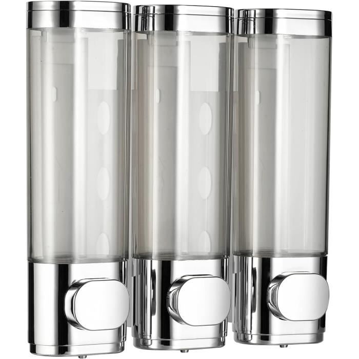 200mlx2 Distributeur De Savon Manuel Mural,Distributeur Savon Liquide Distributeur Liquide Gel Douche Shampoo Pour Toilettes Salle De Bain Hotel 98875867