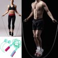 1 paire d'équipement de fitness antidérapant portatif à corde à sauter pour femmes   CORDE A SAUTER-2