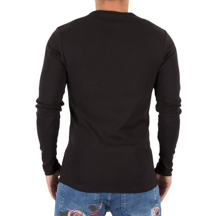 T shirt manches longues Homme thermique, disponible en 2 coloris.