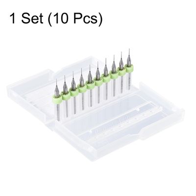 Lot De 60 Micro Forets Carbure Tungstène 0.1mm à 1mm Pour PCB Et Bijoux
