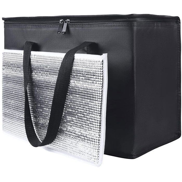 Sac isotherme pliable avec couverture de pique-nique - 35 litres - Sac alimentaire