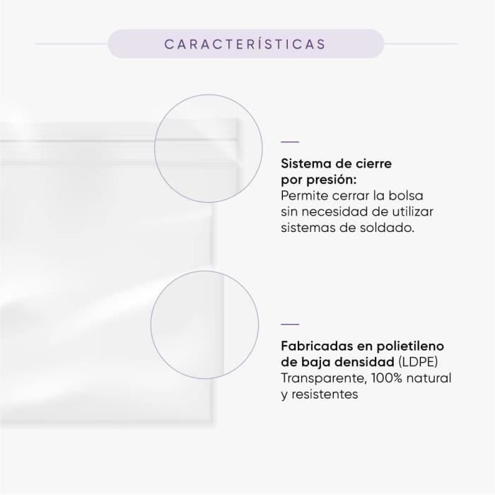 Assortiment De 420 Sachets Plastique à Fermeture à Zip Set De 5 Tailles - Foto 3