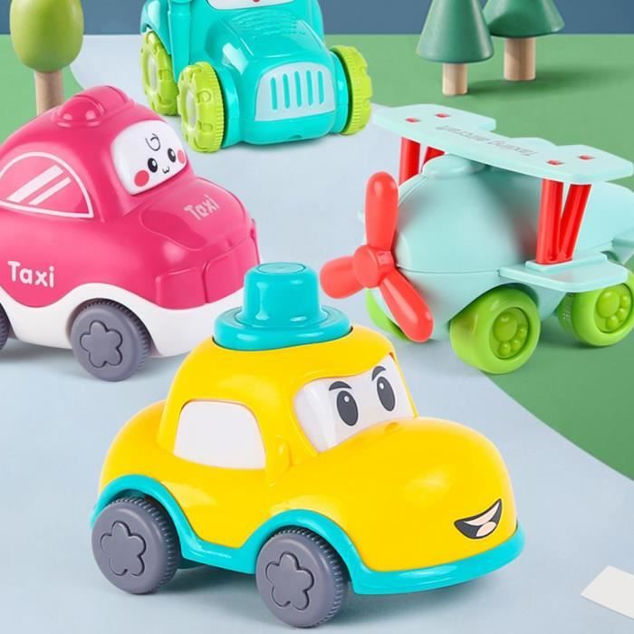 TERRAMUS Camion Jouet 7-en-1 Avec 4 Voitures Dessert, Moto, Avion – Transporteur Déformable, Lumières Et Musique, Cadeau Fille 3-6 Ans