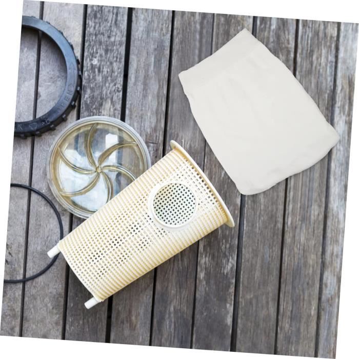 Oreilet Skimmer de Piscine, écumoire de Piscine Hors Sol de 1,5 Pouces avec Filtre, équipement D