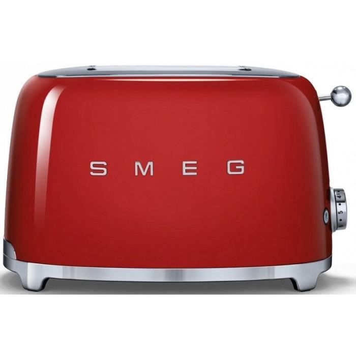 Pack Smeg Bouilloire 0.8l 1400w + Grille-pain Toaster 2 Fentes