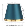 PAL Abat-jour en tissu de style européen abat-jour moderne pour lampes de table E27 fournitures de lampadaire (PX127 vert)-3