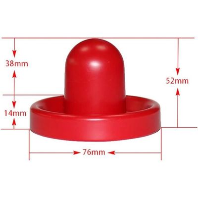 Lot 4 Rondelles + 2 Poussoirs Hockey Sur Air – Accessoires Rechange Blanc – Jeu De Table Famille & Enfants