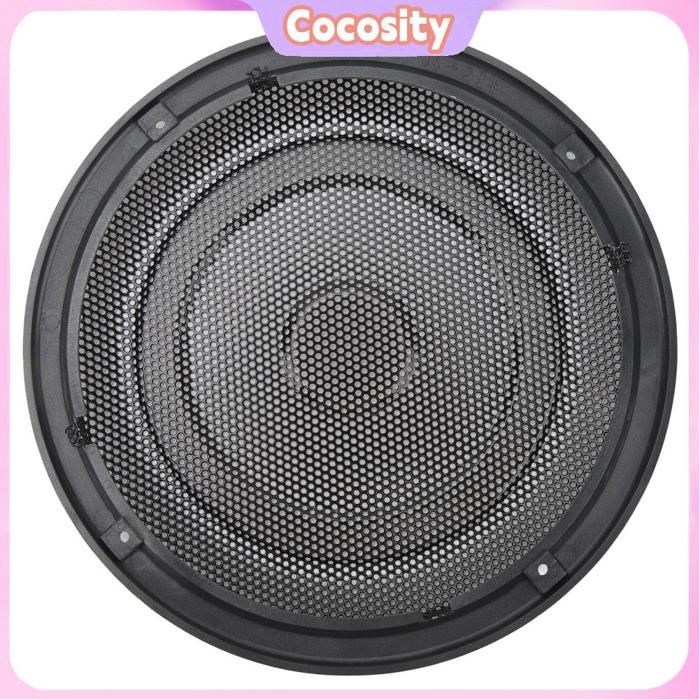 Grille De Haut-parleur HQ-Power 12 Pouces - En Métal Noir - Protection Pour Enceinte - Neuf