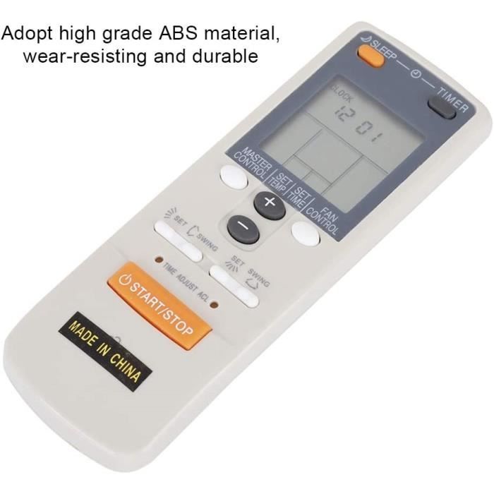 Télécommande Neuf AR-JW31 Pour Climatiseurs FUJITSU - Compatible AR-JW17, JW30, JW33