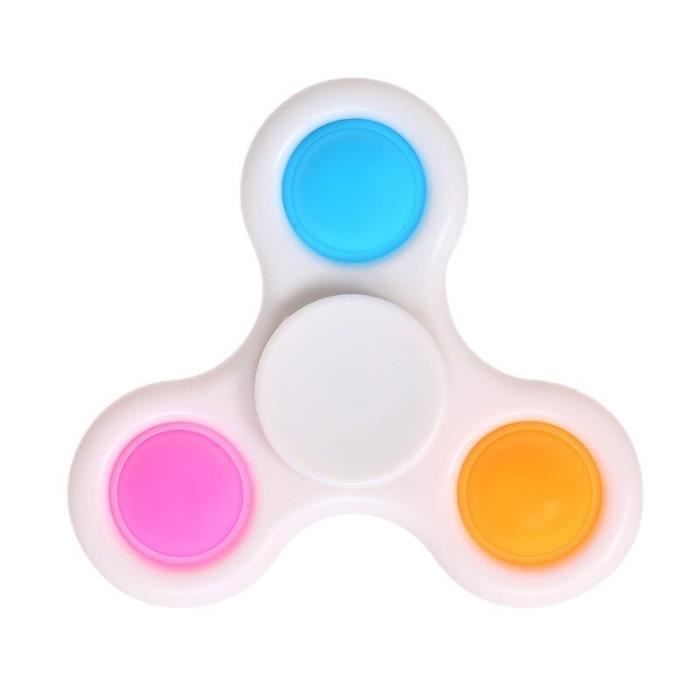 Inconnu - Jouet Anti Stress - Spinner Fidget pour Adulte et Enfant - Rouge  - Jouets à empiler - Rue du Commerce