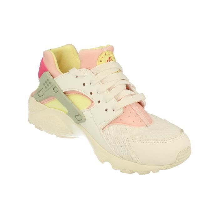 Chaussures de running Nike Air Huarache Run GS pour enfant Blanc